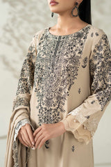 Maria B | Luxury Winter Pret 25 | DW-W25-47-BEIGE