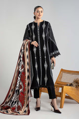 Maria B | Luxury Winter Pret 25 | DW-W25-51-Black
