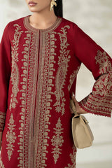 Maria B | Luxury Winter Pret 25 | DW-W25-58-Maroon