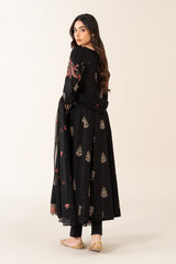 Maria B | Luxury Winter Pret 25 | DW-EF22-13R1-Black