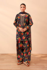 Maria B | Luxury Winter Pret 25 | DW-PF25-63-Teal