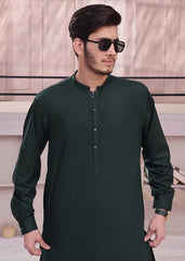 (3 Piece) - Green Suit with Matching Waistcoat