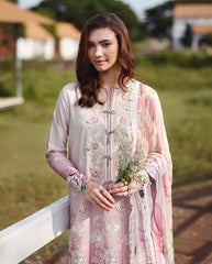 Mushq | Solace Ombre Chikankari | Dew Drift