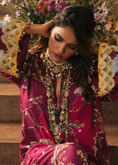 Crimson | Silk Edit’26 | Laila - Plum