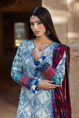 Ellena | Chunri Collection 26 | 3-PC Unstitched Printed Lawn Suit