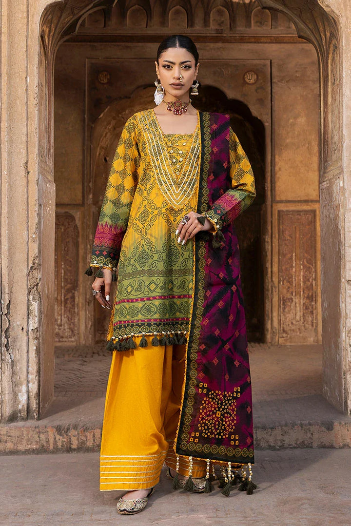Ellena | Chunri Collection 26 | 3-PC Unstitched Printed Lawn Suit