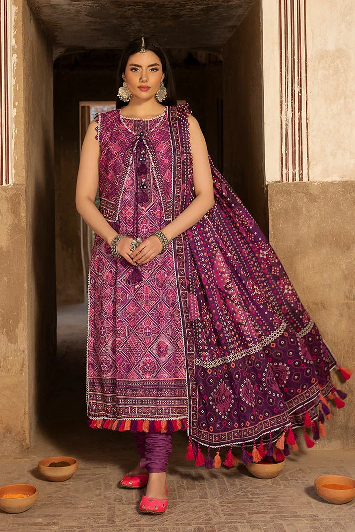 Ellena | Chunri Collection 26 | 3-PC Unstitched Printed Lawn Suit