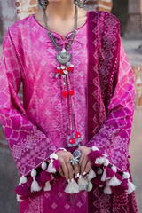Ellena | Chunri Collection 26 | 3-PC Unstitched Printed Lawn Suit