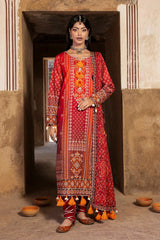 Ellena | Chunri Collection 26 | 3-PC Unstitched Printed Lawn Suit