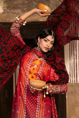 Ellena | Chunri Collection 26 | 3-PC Unstitched Printed Lawn Suit