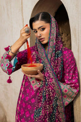 Ellena | Chunri Collection 26 | 3-PC Unstitched Printed Lawn Suit