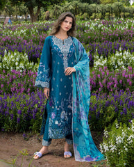 Mushq | Hemline the Secret Garden | Emerald Fern