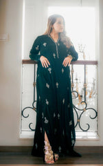 Asifa and Nabeel | Zephyr Formals | Emerald Royale Kaftan