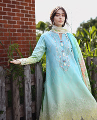 Mushq | Solace Ombre Chikankari | Ethereal Pause