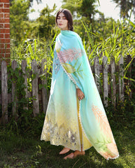 Mushq | Solace Ombre Chikankari | Ethereal Pause