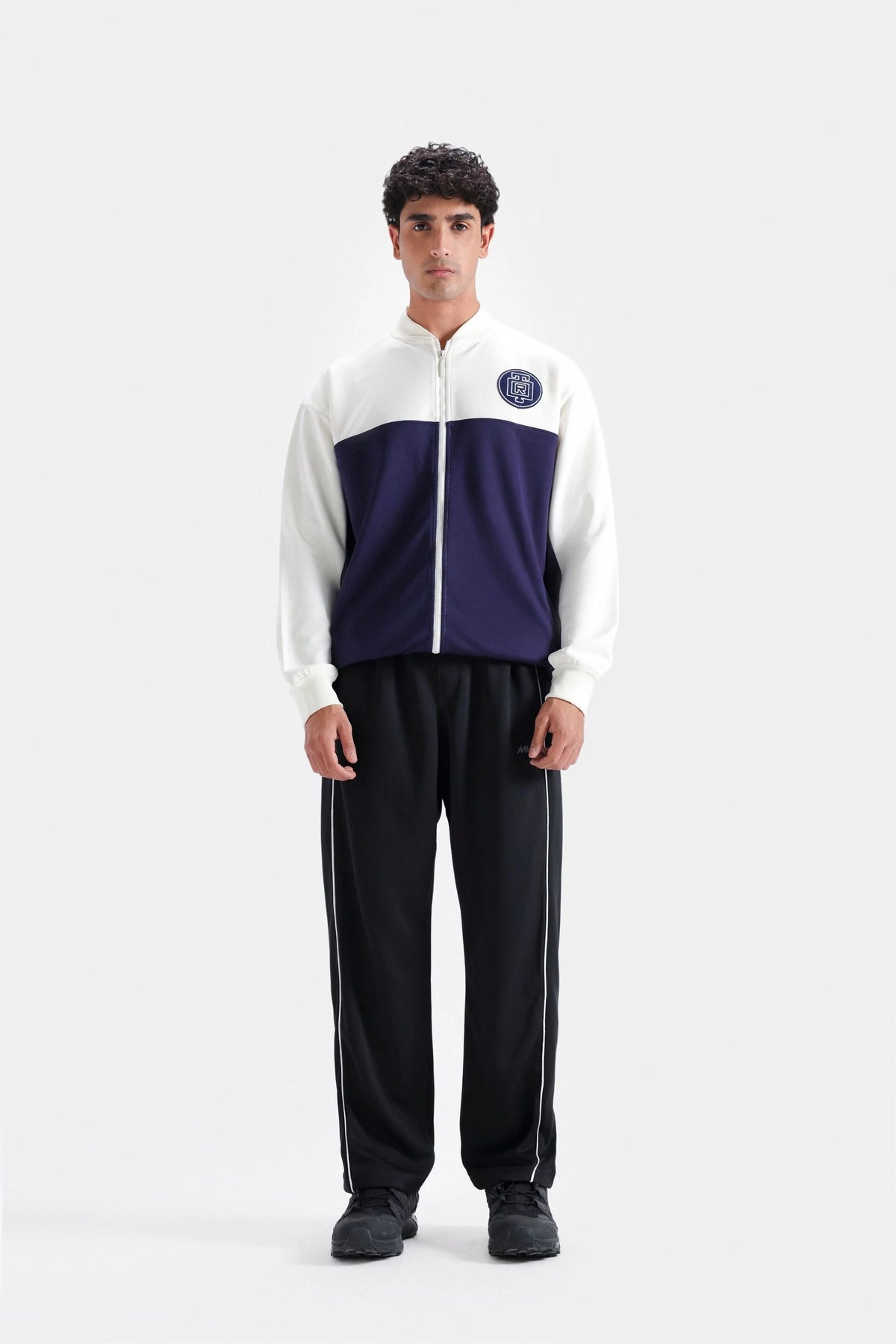 Outfitter Regular Fit Activewear Color Block Zipper