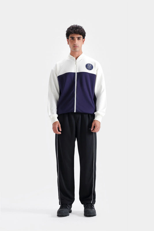 Outfitter Regular Fit Activewear Color Block Zipper