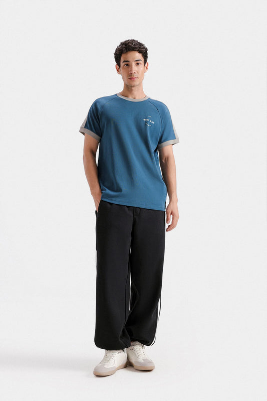 Outfitter Slim Fit Slogan Print Activewear T-Shirt