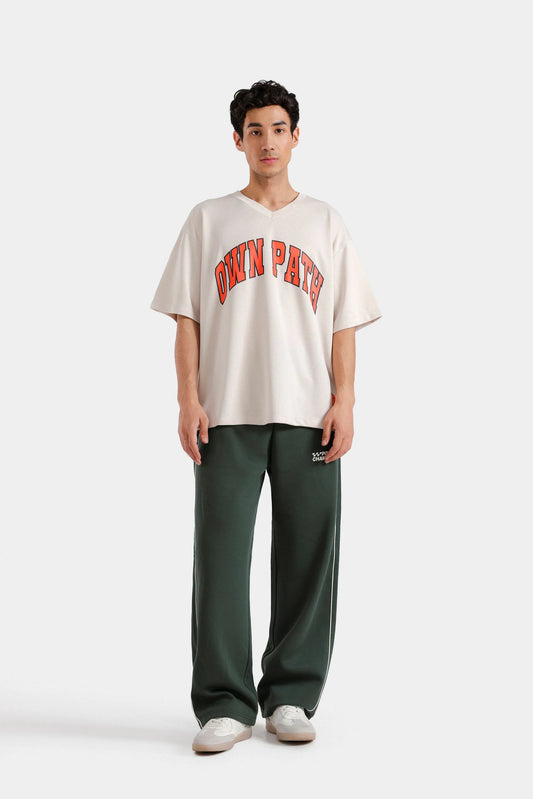 Outfitter Relaxed Fit Activewear Slogan Print T-Shirt