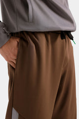 Outfitter Relaxed Fit Activewear Color Block Trousers