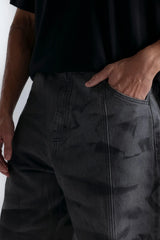 Zayan Clothing | Outfitter | Baggy Jeans With Laser Print