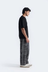 Zayan Clothing | Outfitter | Baggy Jeans With Laser Print