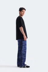 Zayan Clothing | Outfitter | Skater Fit Jeans With Laser Print