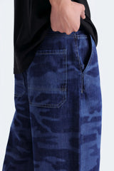Zayan Clothing | Outfitter | Skater Fit Jeans With Laser Print