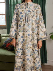 Faiza Faisal | Lumiere Winter Pret | IVORY MIST