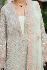 Maryum N Maria | Gulnaar Formals | 3 Piece Embroidered Chiffon TATIANA - FSU5652