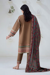Maryum N Maria | Noore Winters 25 | 3 Piece Embroidered Khaddar GHUNCHA - FSU5674