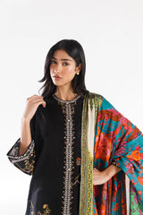 Sana Safinaz | Luxury Pret | Muzlin Linen Suit FW25MUZ015BP3