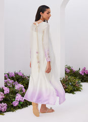 Farah Talib Aziz | Zaza Luxe Pret 24 | LYA IVORY EMBELLISHED RAW SILK SHIRT AND DUPATTA