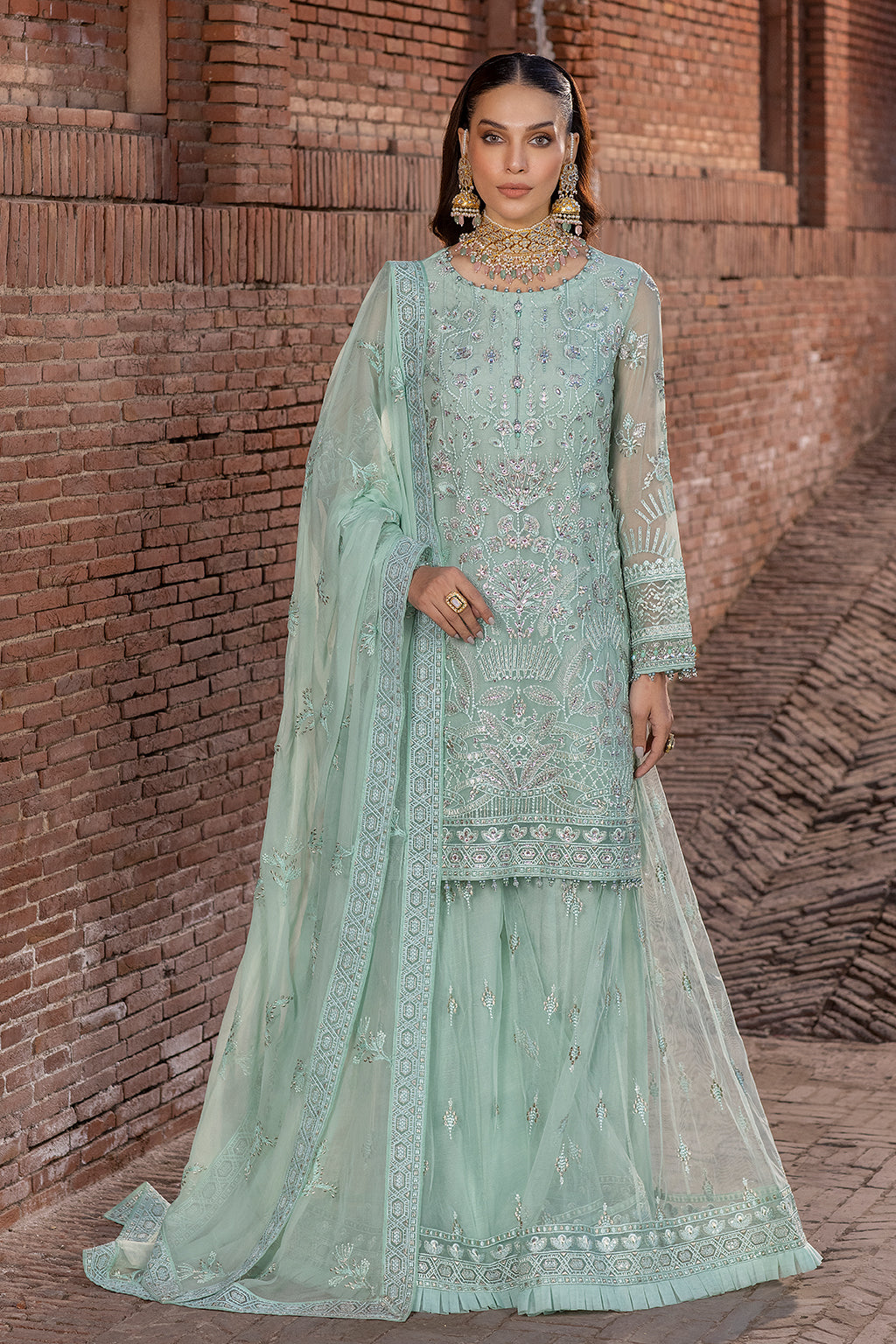 Flossie | Safeera Formals vol 13 | SNOW PEA (B)