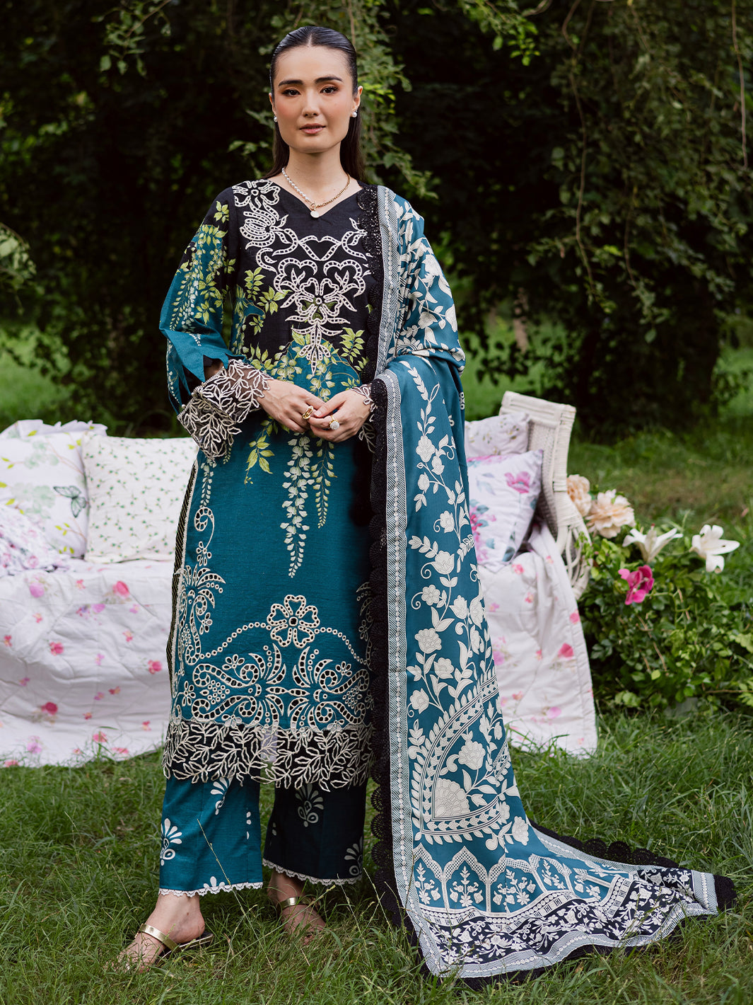 Mahnur | Gardenia Khaddar 25 | GR-04