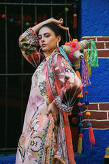 Mushq | La Dolce Hemline Prints 25 | Peach Poppies