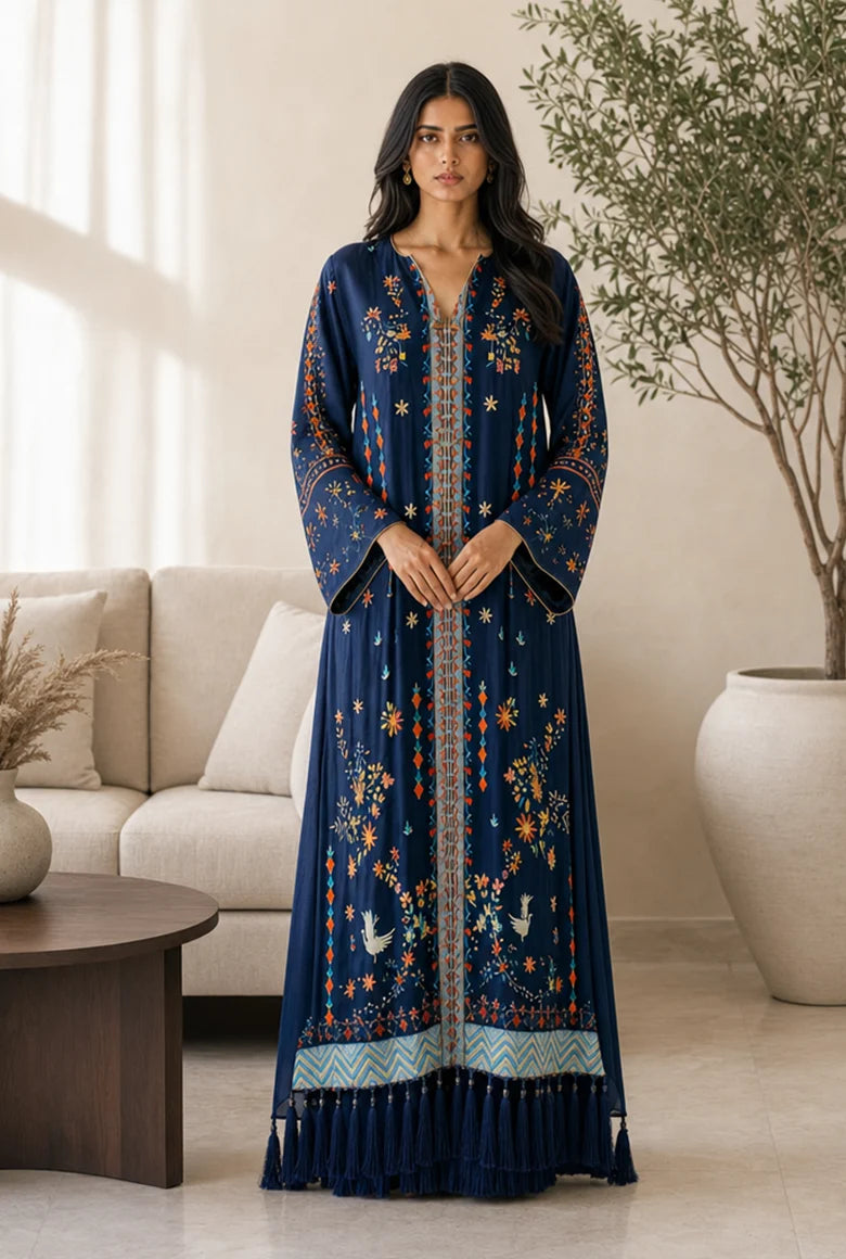 Heer By Zeeshan Damani | Luxury Formal Kaftan | Safira