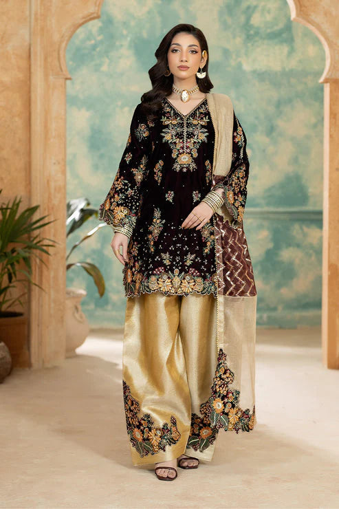 Imrozia Premium | Rukh e Makhmal | Roshni | Zayan Clothing UK