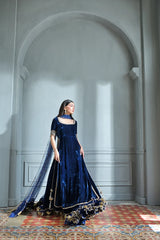 Warda Qutab Khan | Formal Velvet Zahnoor | Zimmel