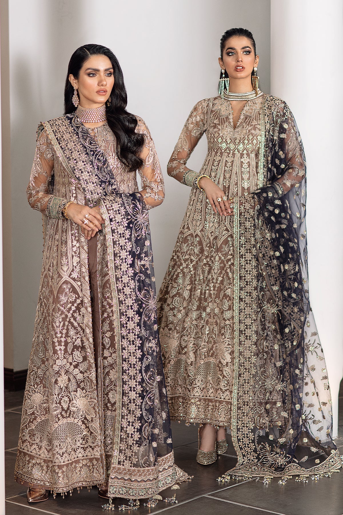 Baroque | EMBROIDERED NET | CH09-07