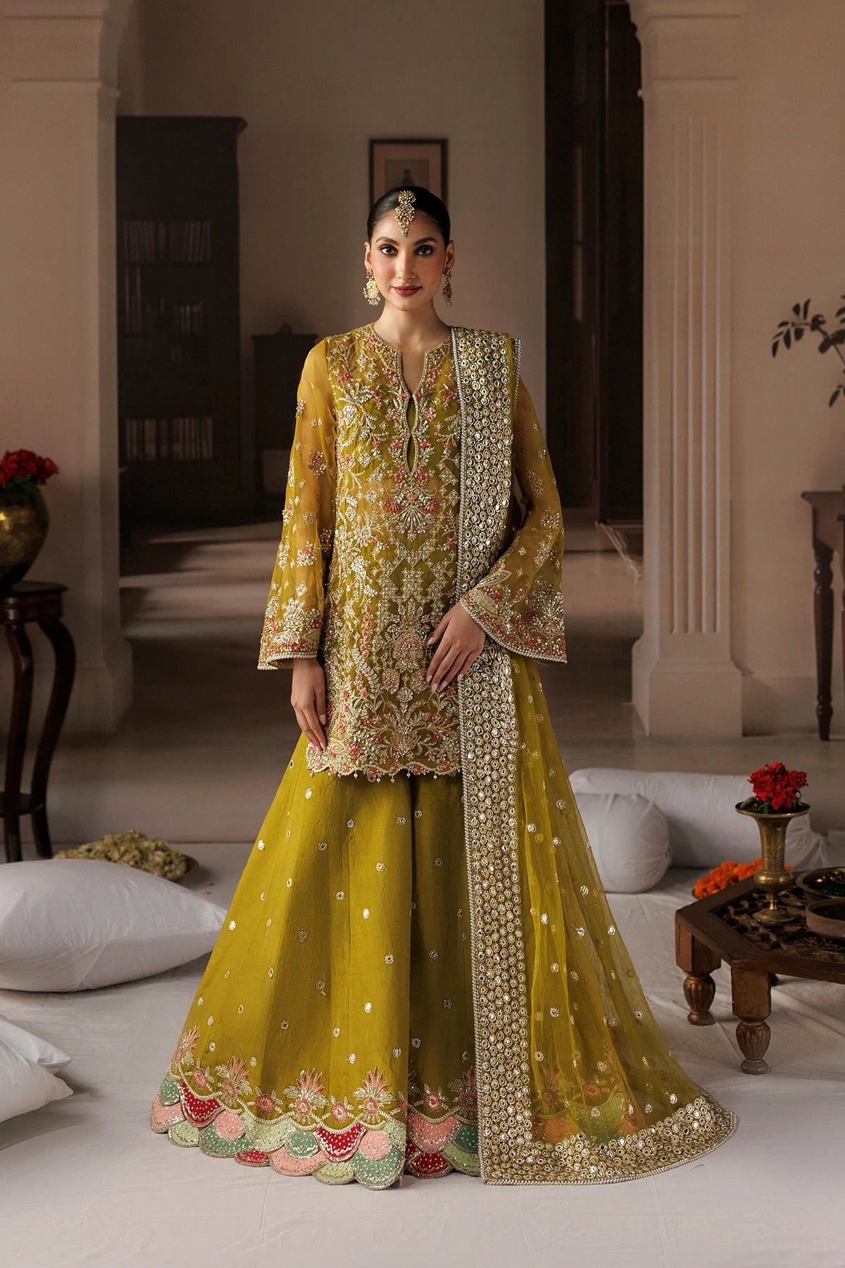 Afrozeh | SHEHNAI WEDDING FORMALS '26 | ZARMINAY