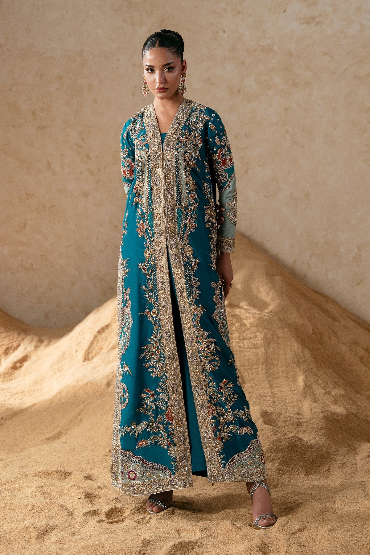 Mahnoor Mujtaba | Luxury Raw Silk | Firoza Muse