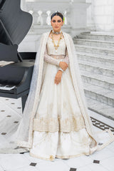 Erum Khan | Luxury Formal Dastaan | Snow Pearl