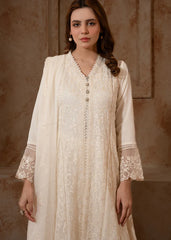 Hem | Festive Stich Formal | Gul-E-Rukh-White
