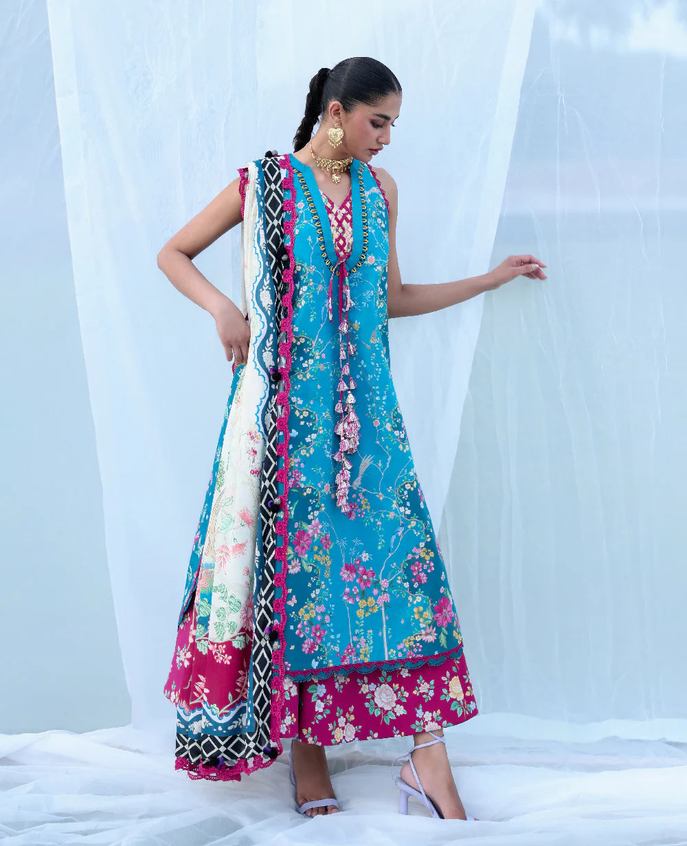 Republic Womenswear | Unstitched Lawn’26 | Neoma Zariyah