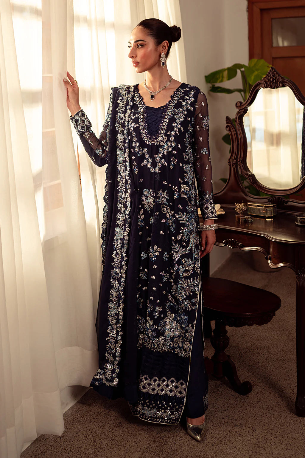 Neeshay | Unstitched Formal | Neelam