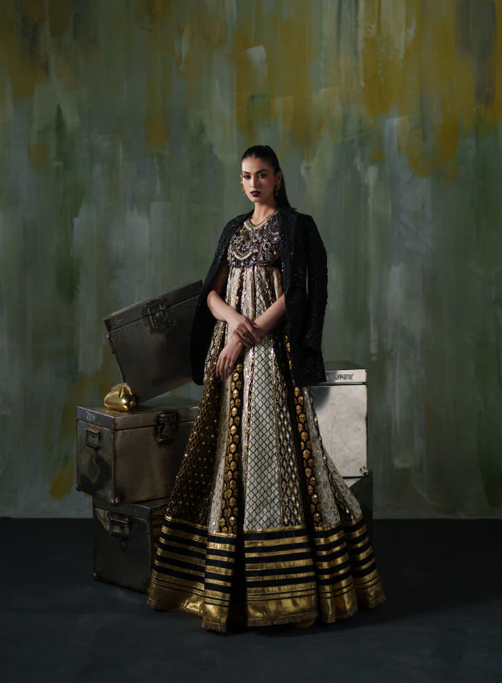 Vasal | Elys Festive Edit’26 |  Majestic Gold Noir