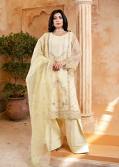 Meem | Embroidered 3 piece | Saba