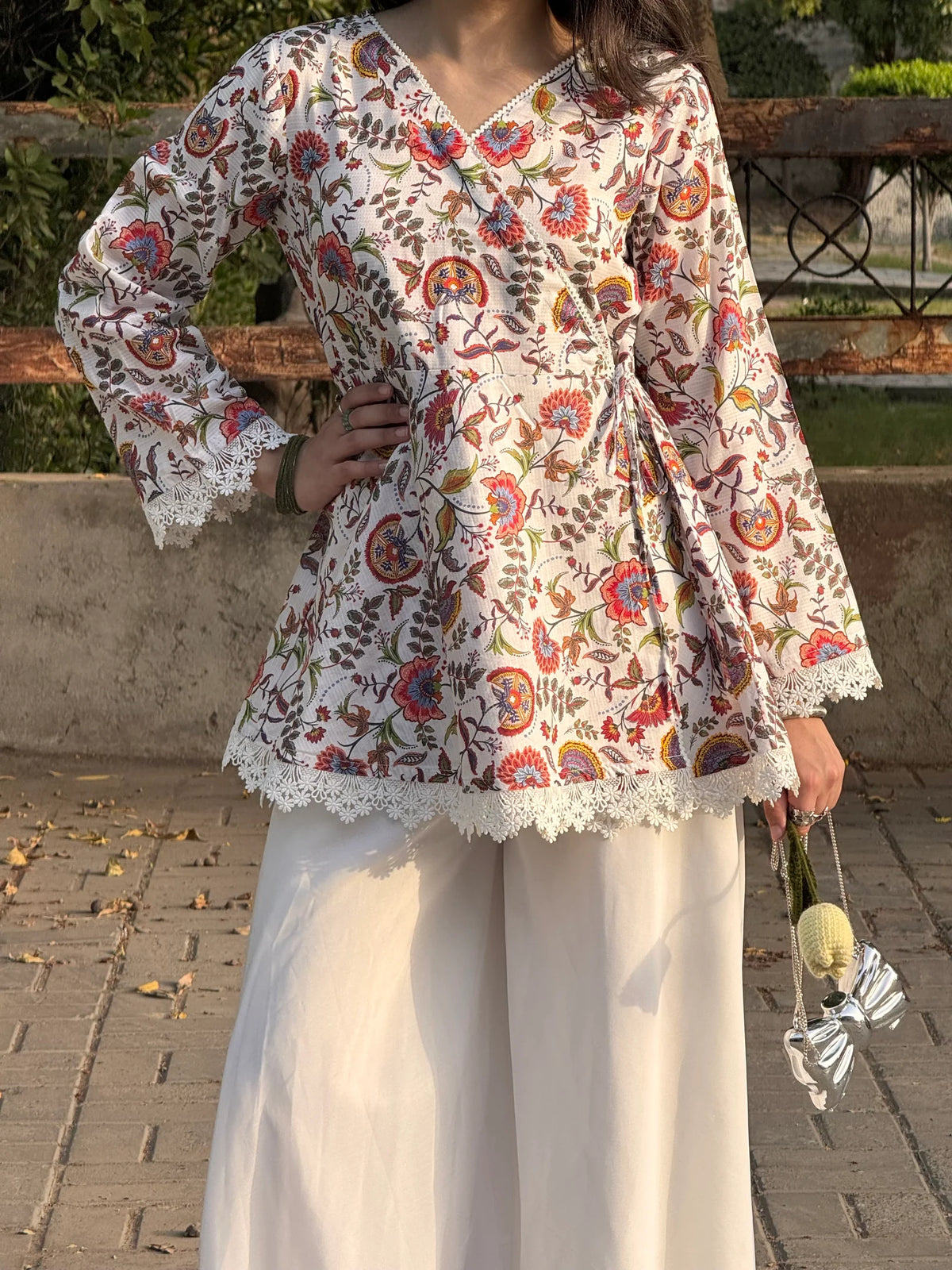 Aroha | Moor Wrap | Lawn Kurti