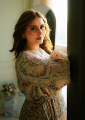 Apricocia | Silk Long Dress | Summer Petal